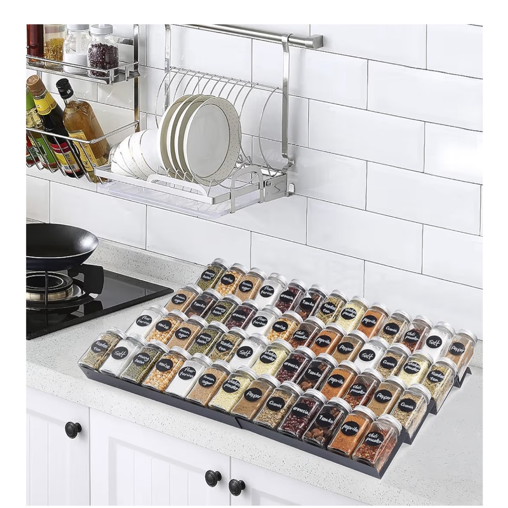 DEWVIE Amazon Expandable Drawer Organizer Spice Rack - Picture 2 of 7